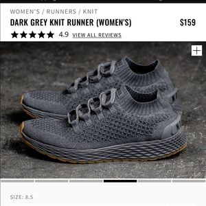 NoBull Project Dark Grey Knit Runners